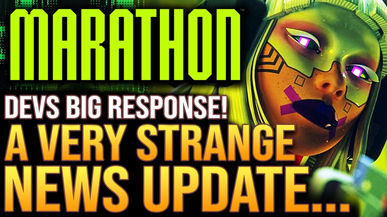 Marathon - A Very Strange News Update...Devs Confirm Big Changes!