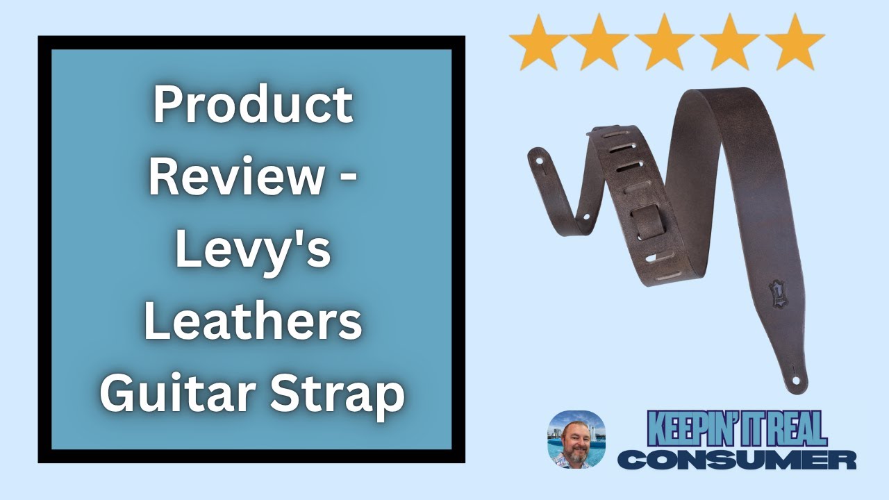 Levy’s Leathers Guitar Strap Review | Premium Distressed Leather Comfort & Style!