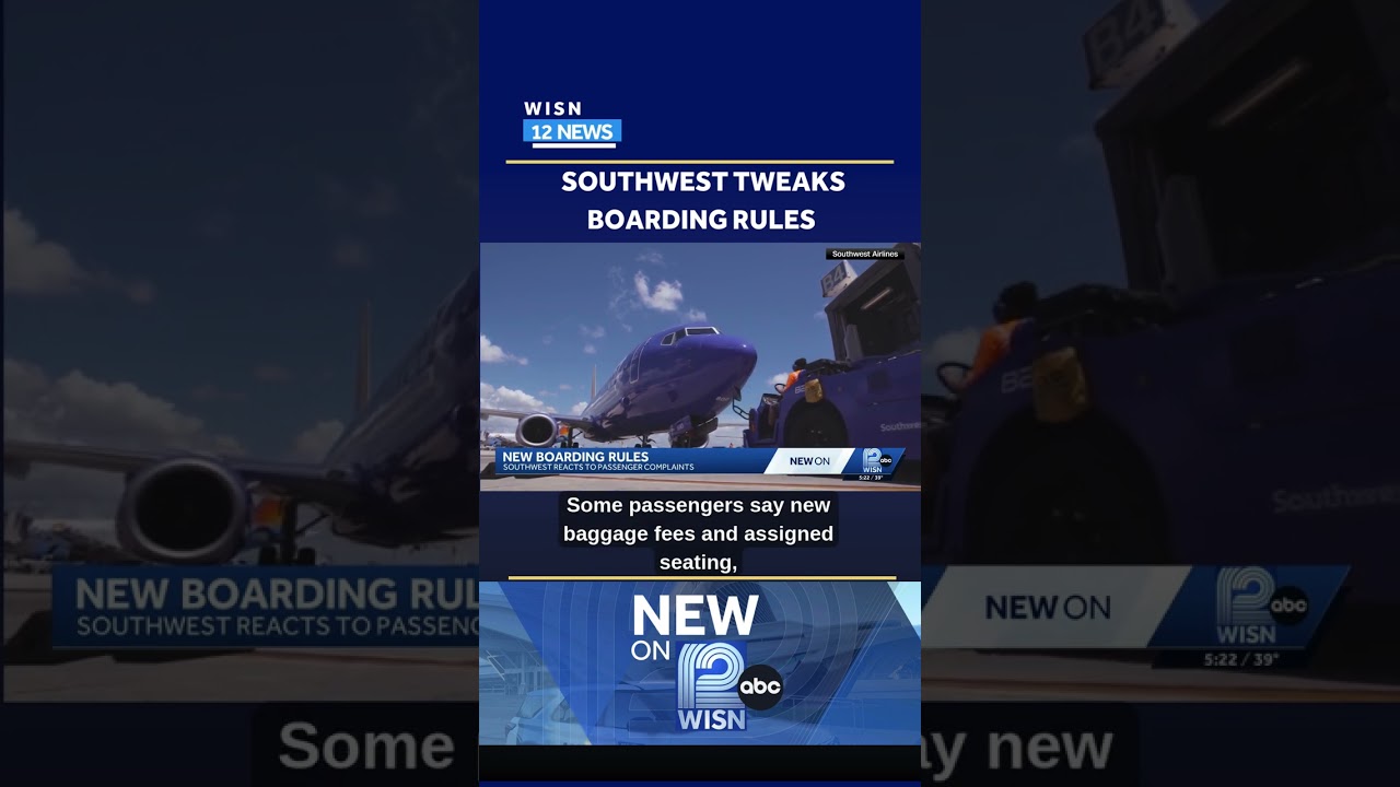 Southwest boarding process