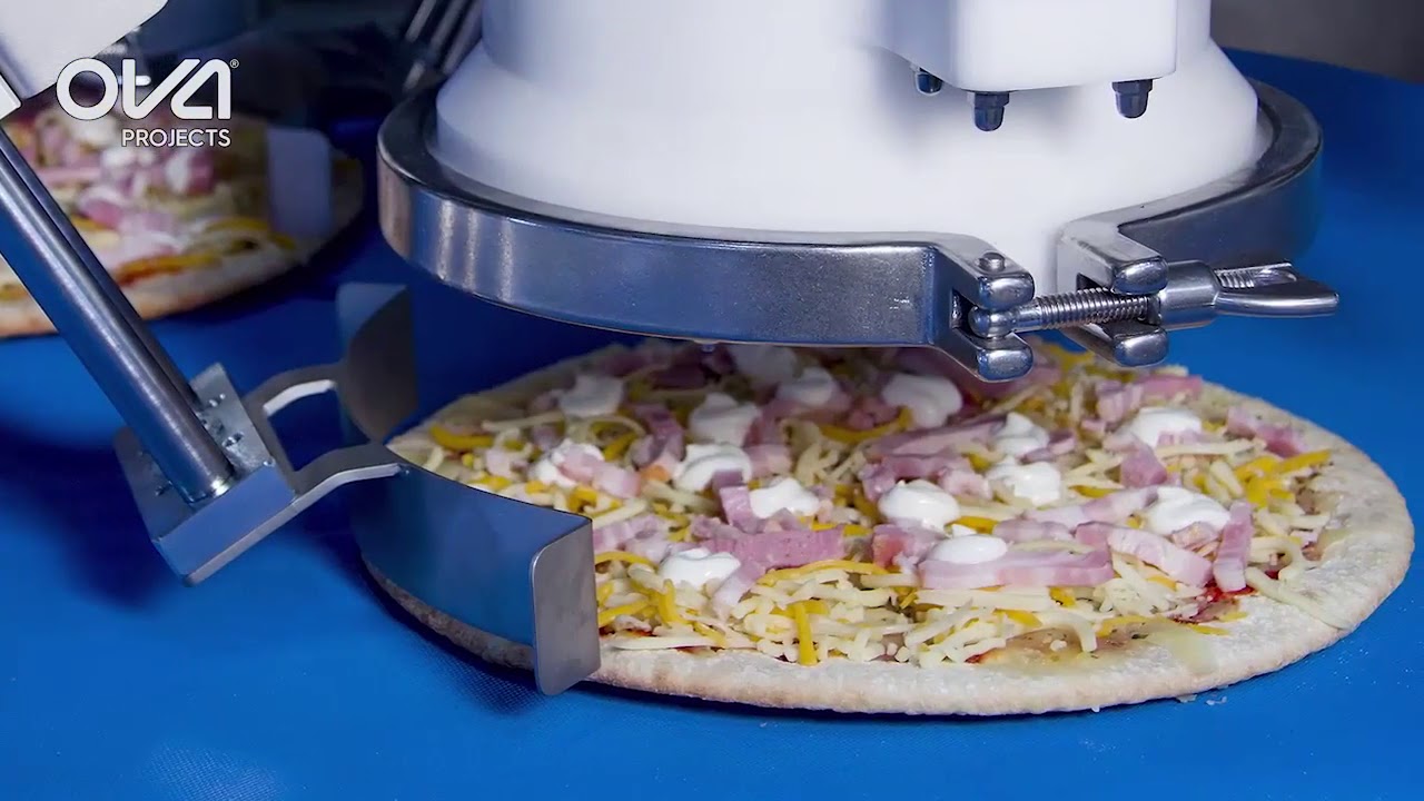 OVA Projects - Pizza topping line: sauces depositor