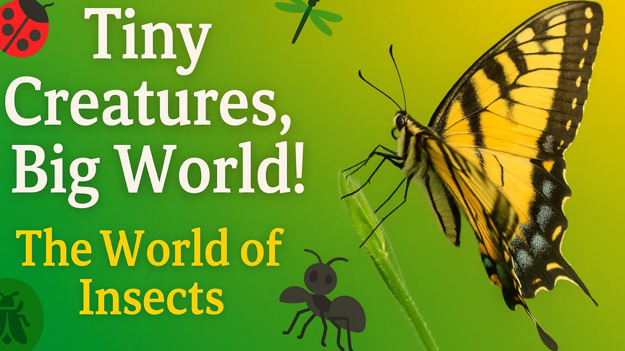 Amazing Tiny World of Insects – Discover the Hidden Life of Bugs!