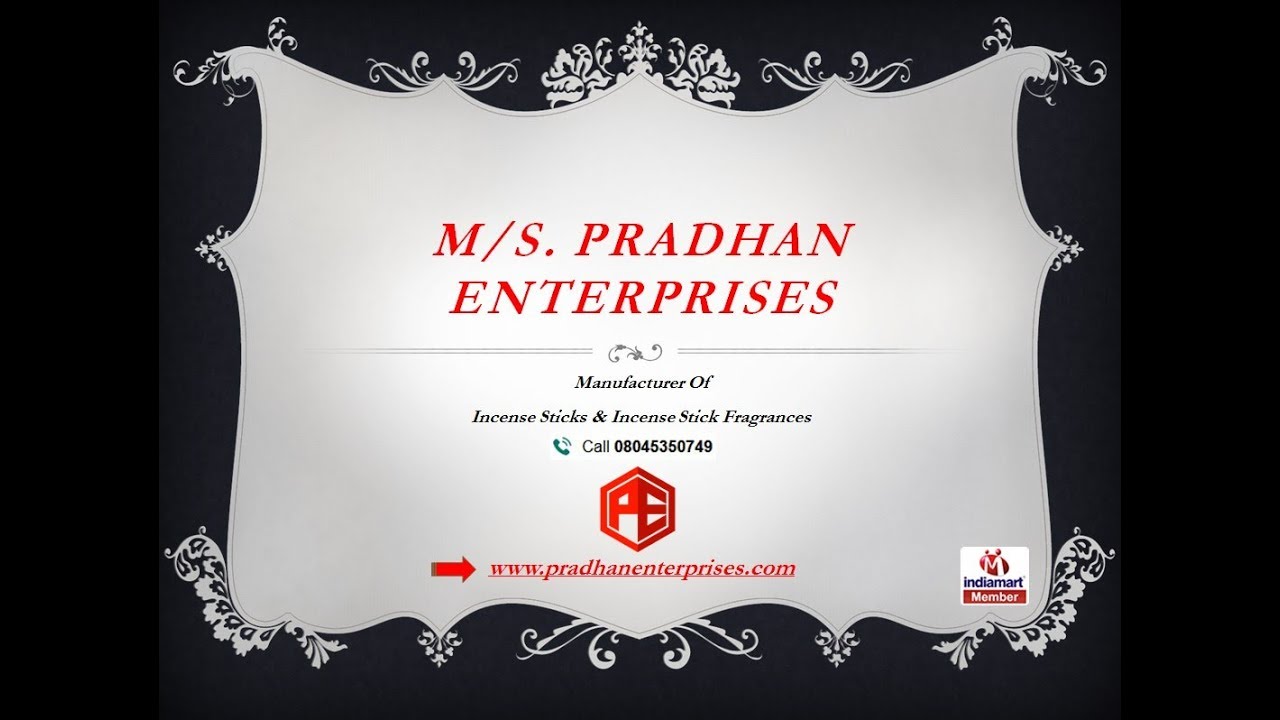 Incense Sticks & Incense Stick Fragrances Manufacturer