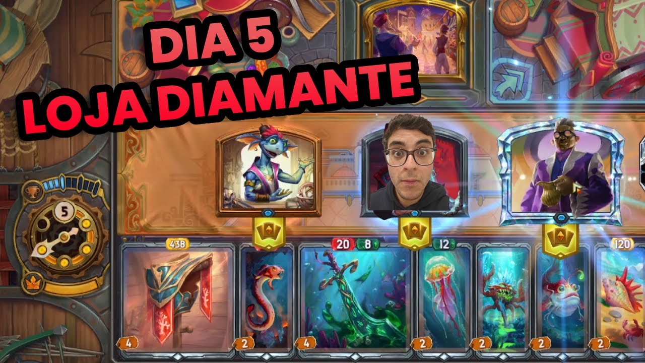 Achando Itens Diamantes DIA 5 | The Bazaar [PT-BR]