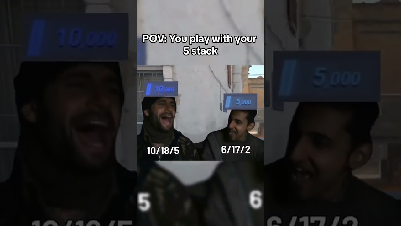 POV: You play with your 5 stack #cs2