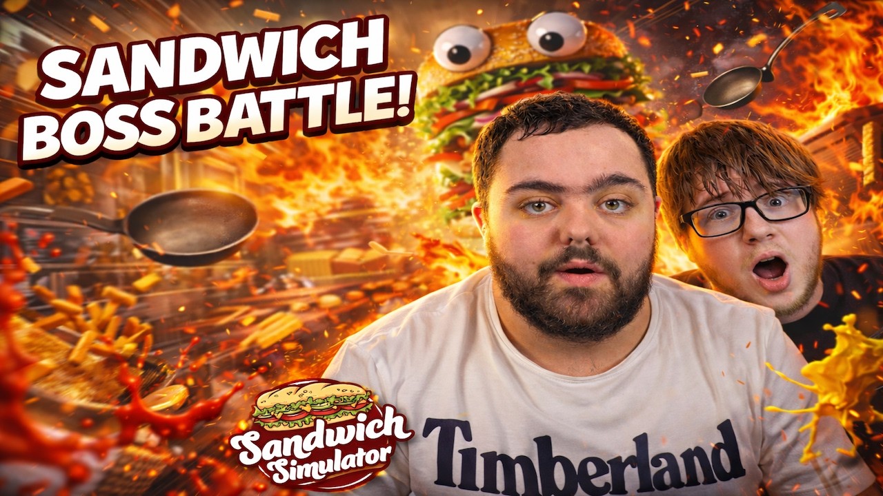 Sandwich Mayhem + Max’s Lag = Total Disaster 💥😭 | Sandwich Simulator EP: 1