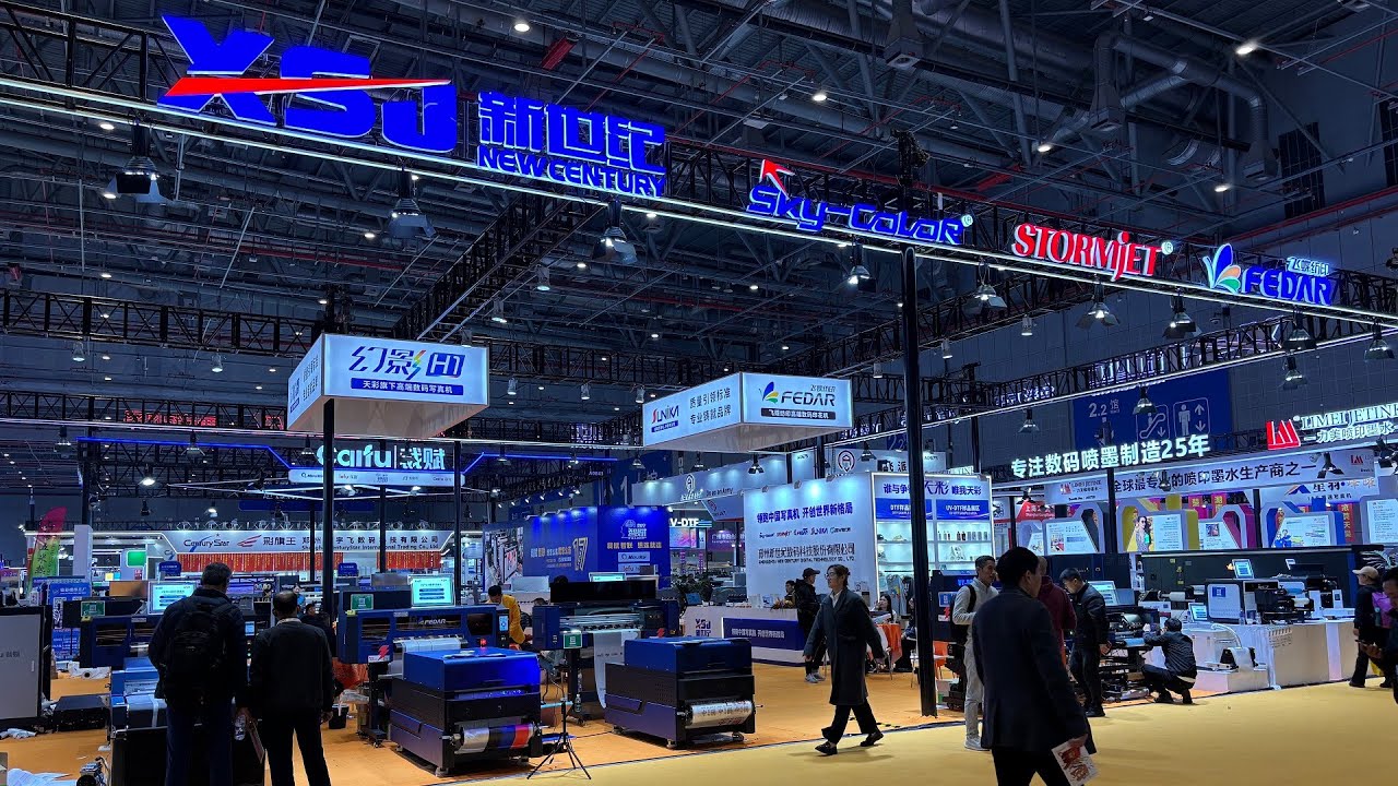 FEDAR, Skycolor, Stormjet Printers at Shanghai APPP expo 2025