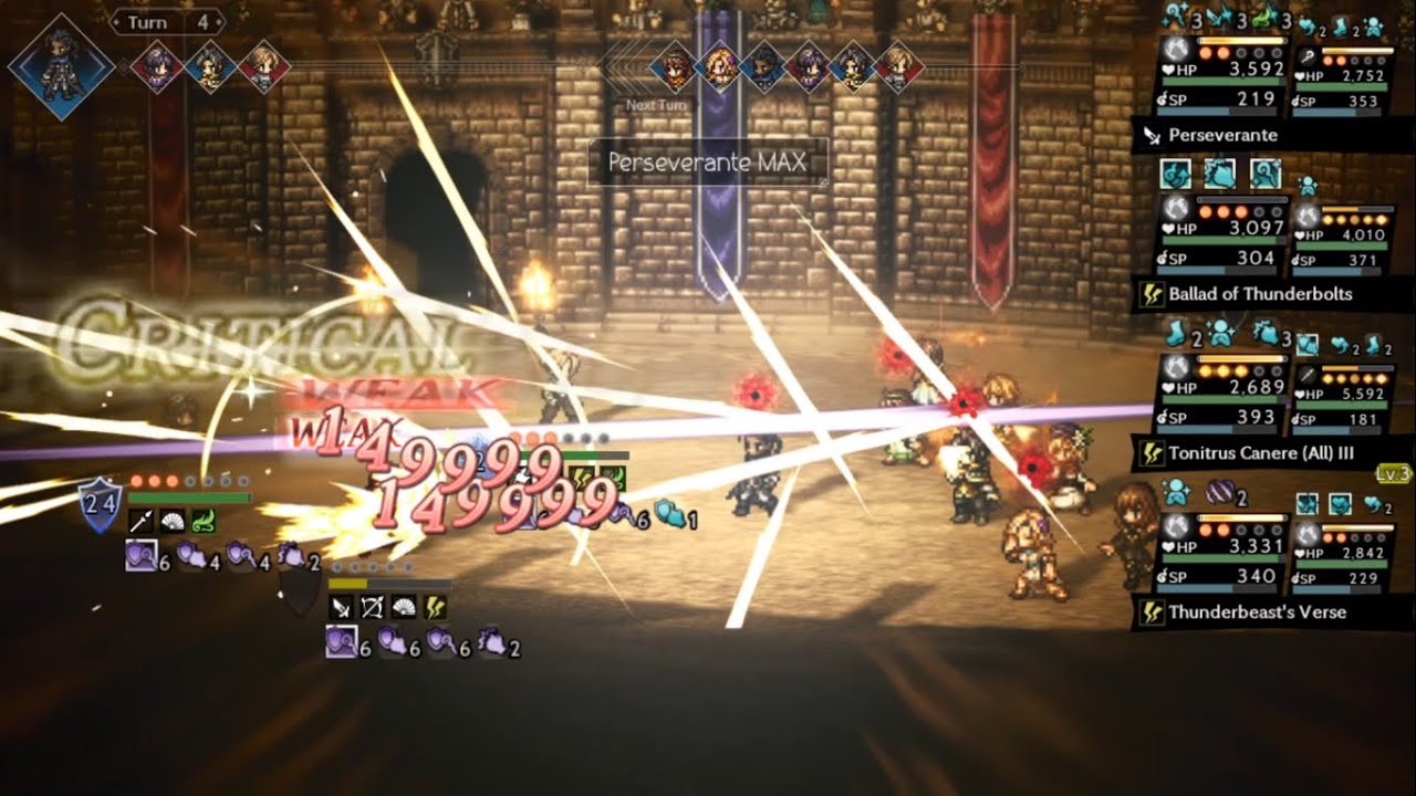 Hammy Race EX Tier (12 Turns) No Sofia EX/Tatloch/Haanit EX Octopath COTC