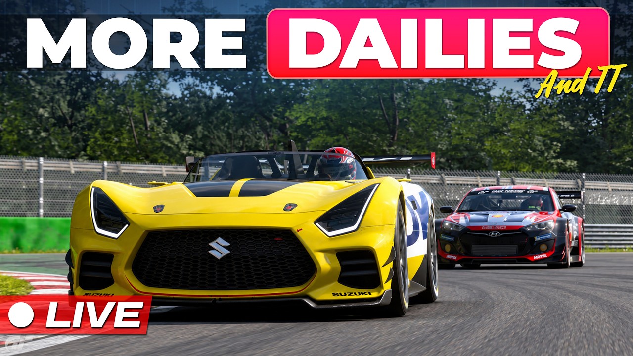 🔴 GT7 | More Daily Racing - Brands Hatch, Monza and Some TT | Live 🔴
