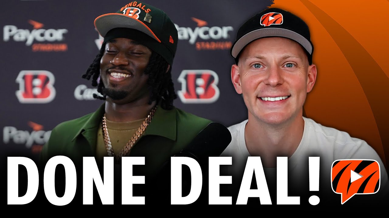 HOLDOUT OVER: Cincinnati Bengals SIGNING First Round Pick Shemar Stewart