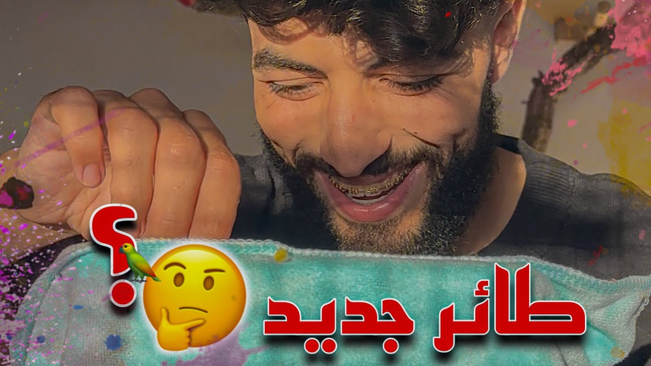طائر جديد 🦜 غادي ندريسيه 😍