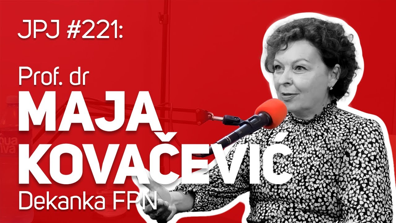 Prof. dr Maja Kovačević : : Dekanka FPN Beograd : :  JPJ 221