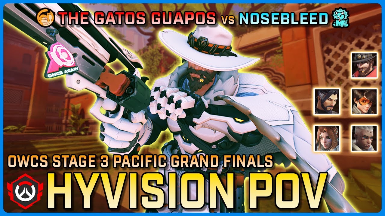 [ Hyvision ] Grand Finals | Nosebleed vs The Gatos Guapos | OWCS PAC Stage 3 Playoffs
