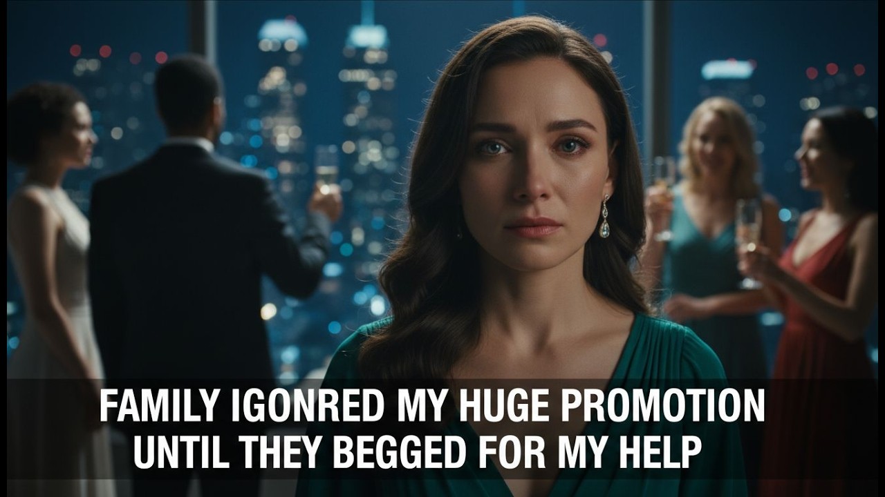 Family Skipped My Promotion Party Then Begged Me to Save Their Failing Lives
