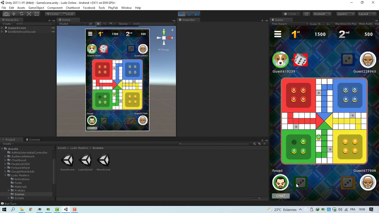 Ludo Online Source Code free Unity3d