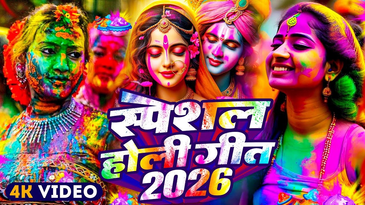 #Video | भक्ति होली गीत 2026 | Bhakti Holi Song 2026 | राम खेले होली | Holi Geet 2026 | Holi Dj Song