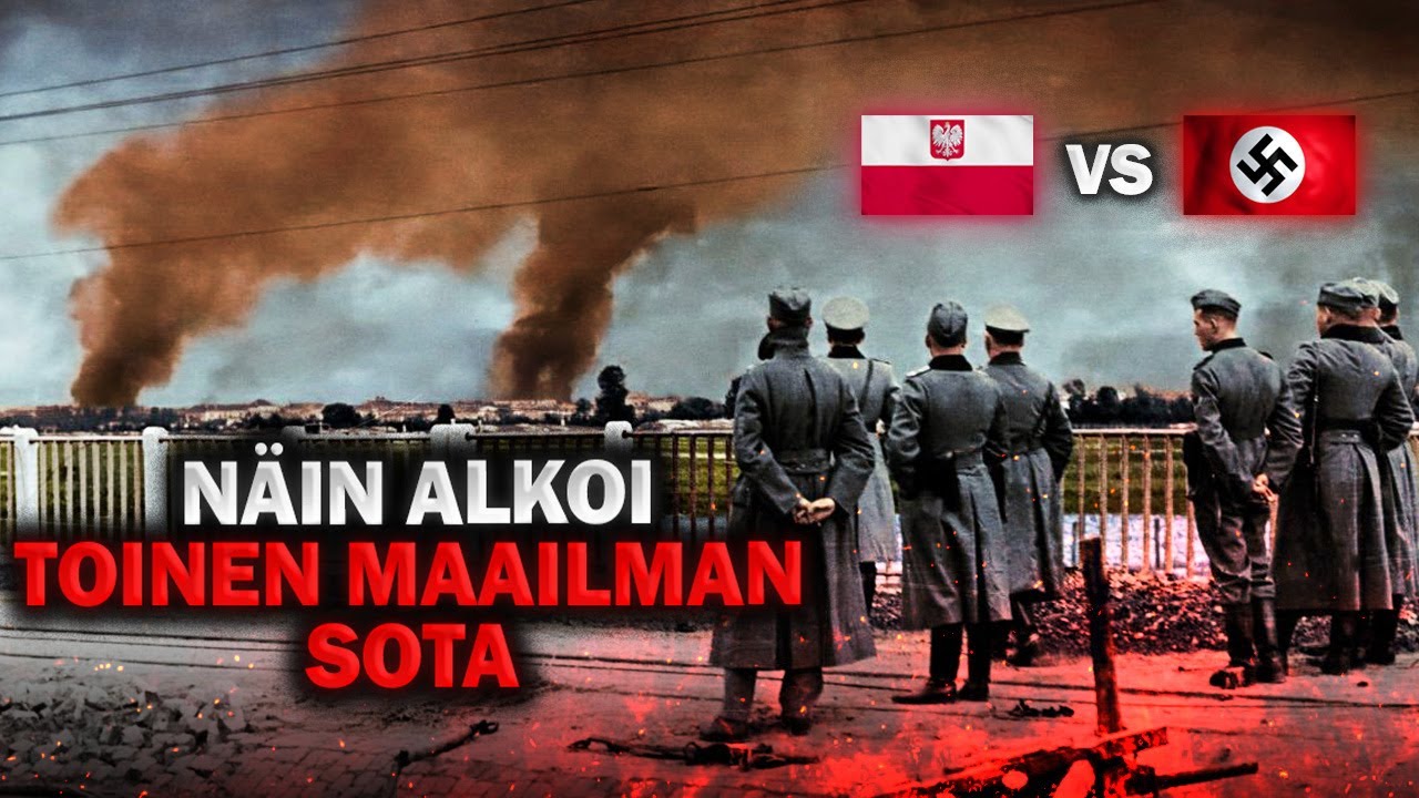Näin alkoi natsien raaka hyökkäys Puolaan | Dokumentti puhtaissa väreissä