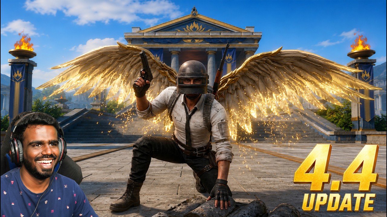 PUBG MOBILE AKA BGMI 4.4 UPDATE GAMEPLAY....!