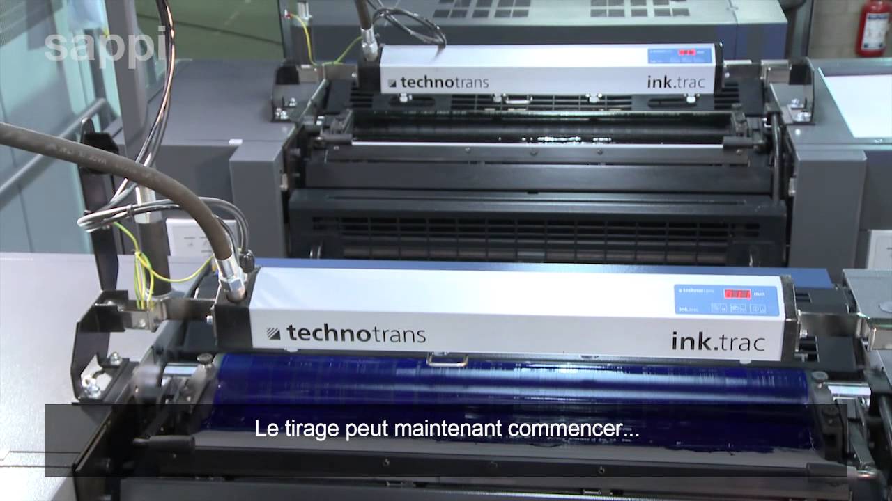 The Printing Process - Sheet Offset Print - French