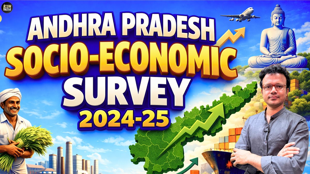 Andhra Pradesh Economy Survey | Budget, Growth & Welfare | APPSC Strategy | Icon India