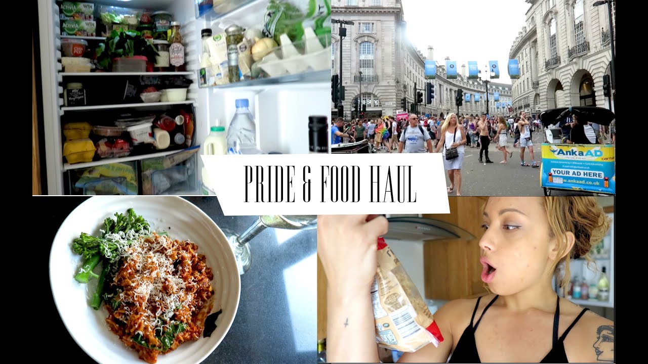PRIDE with mum & Food shopping Haul | Vlune #27-28