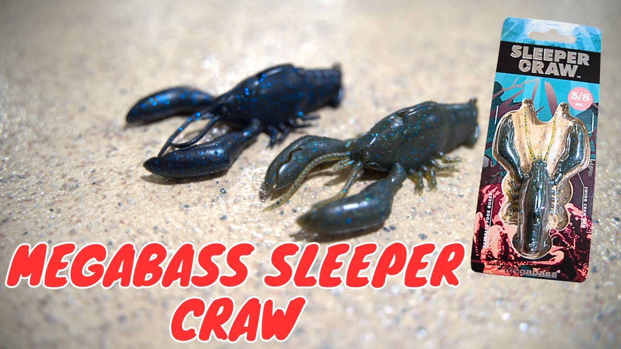 Megabass Sleeper Craw - (Посмотрите перед покупкой!) - Bassmaster Classic Release