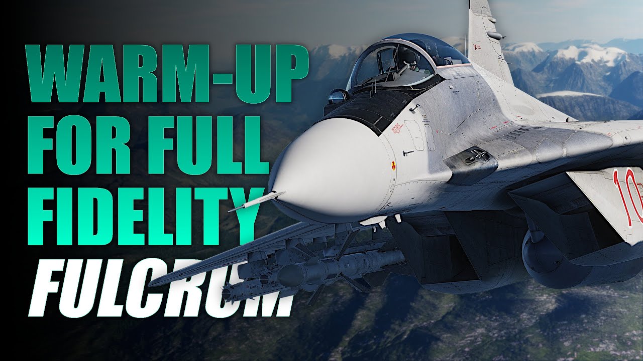 MiG-29 Because We Like Fighter Jets...All of Them | DCS | Kola map | Amazing Graphics