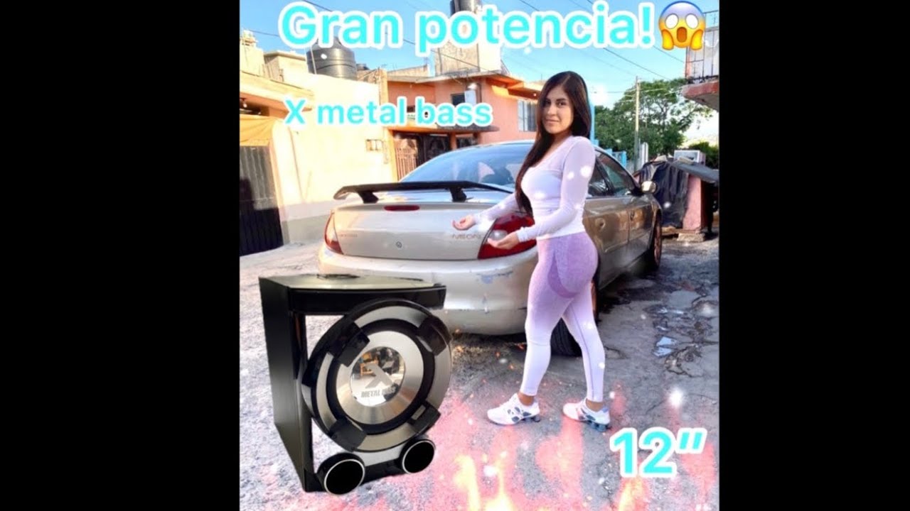 SUBWOOFER LG X METAL BASS EN AUTO !!