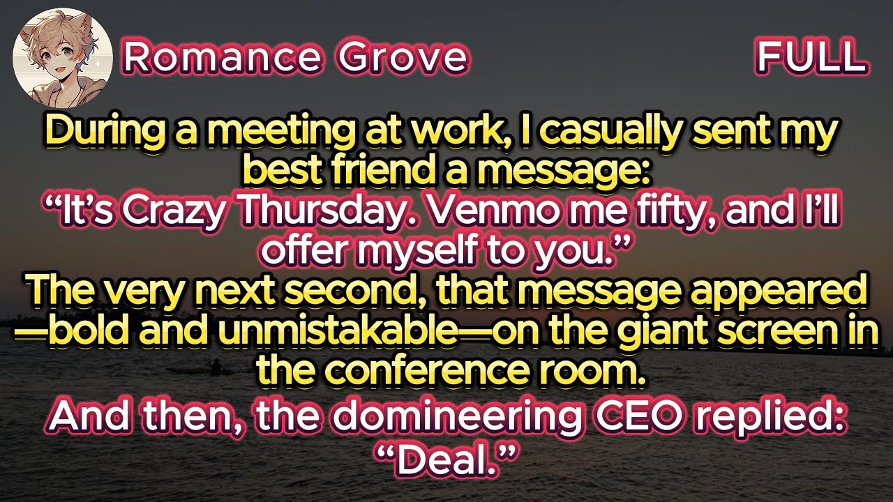 I meant to flirt with my bestie&mdash;but accidentally offered myself to my boss&hellip;on the conference screen.
