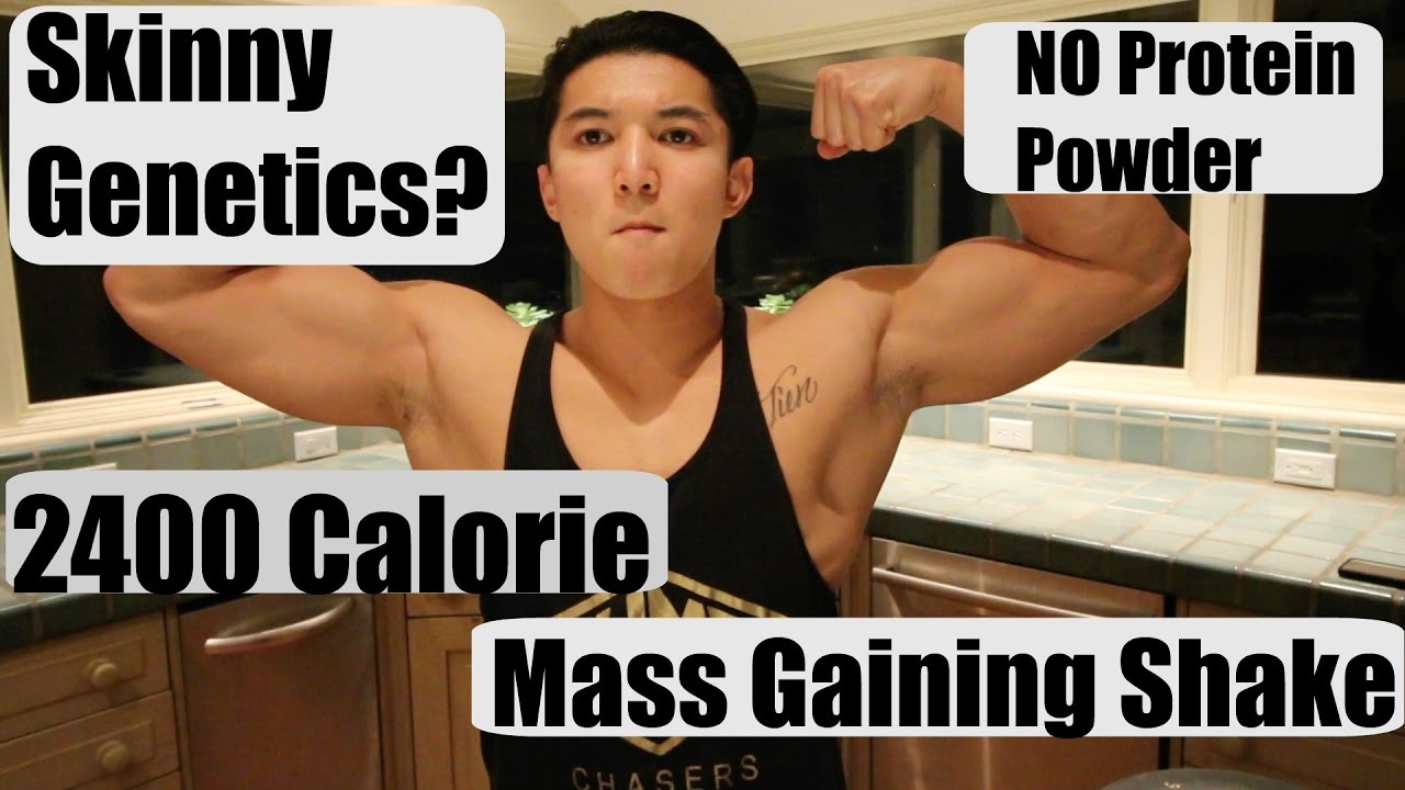 Homemade Mass Gainer Shake | How I gained 20 Lbs in 3 Months