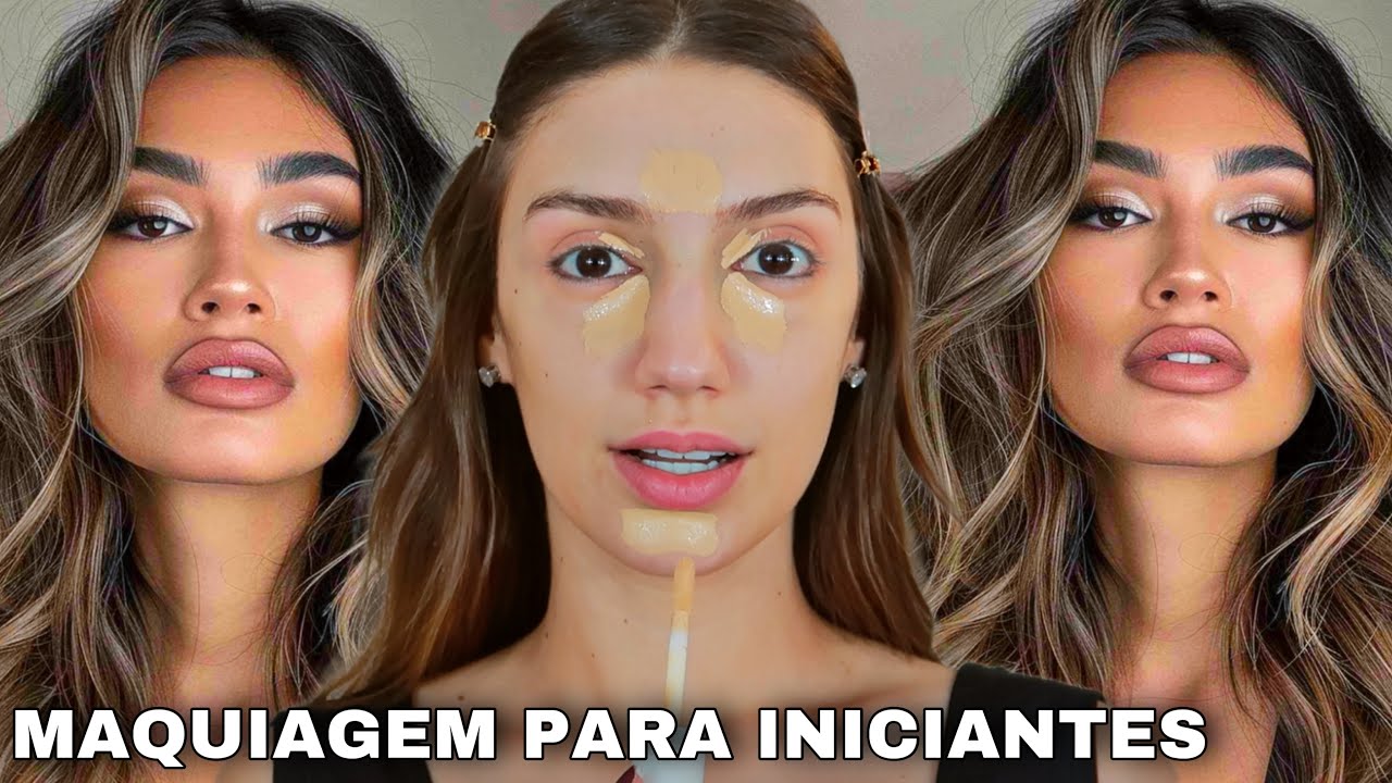COMO FAZER UMA MAKE SEM BASE *MAQUIAGEM PARA INICIANTES SEM BASE*&nbsp;MAKE&nbsp;DE INICIANTE