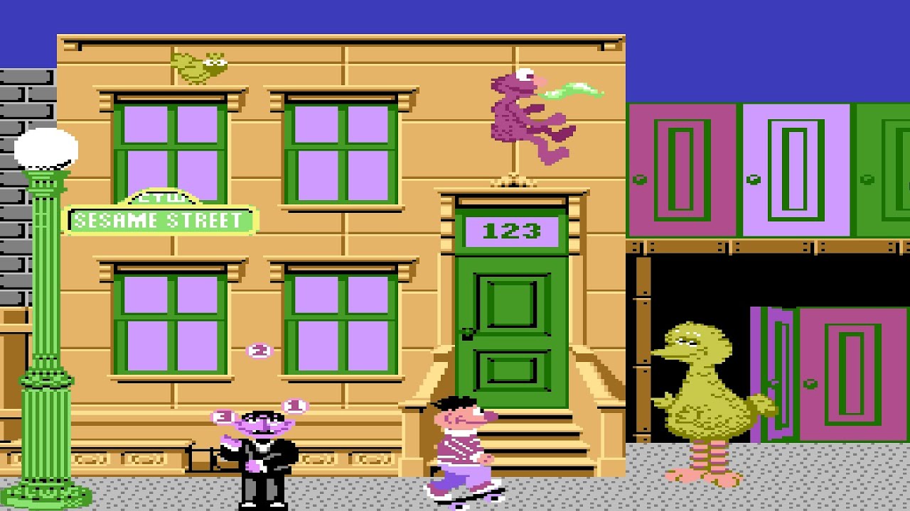 Sesame street: Big Bird's Hide and Speak - NES