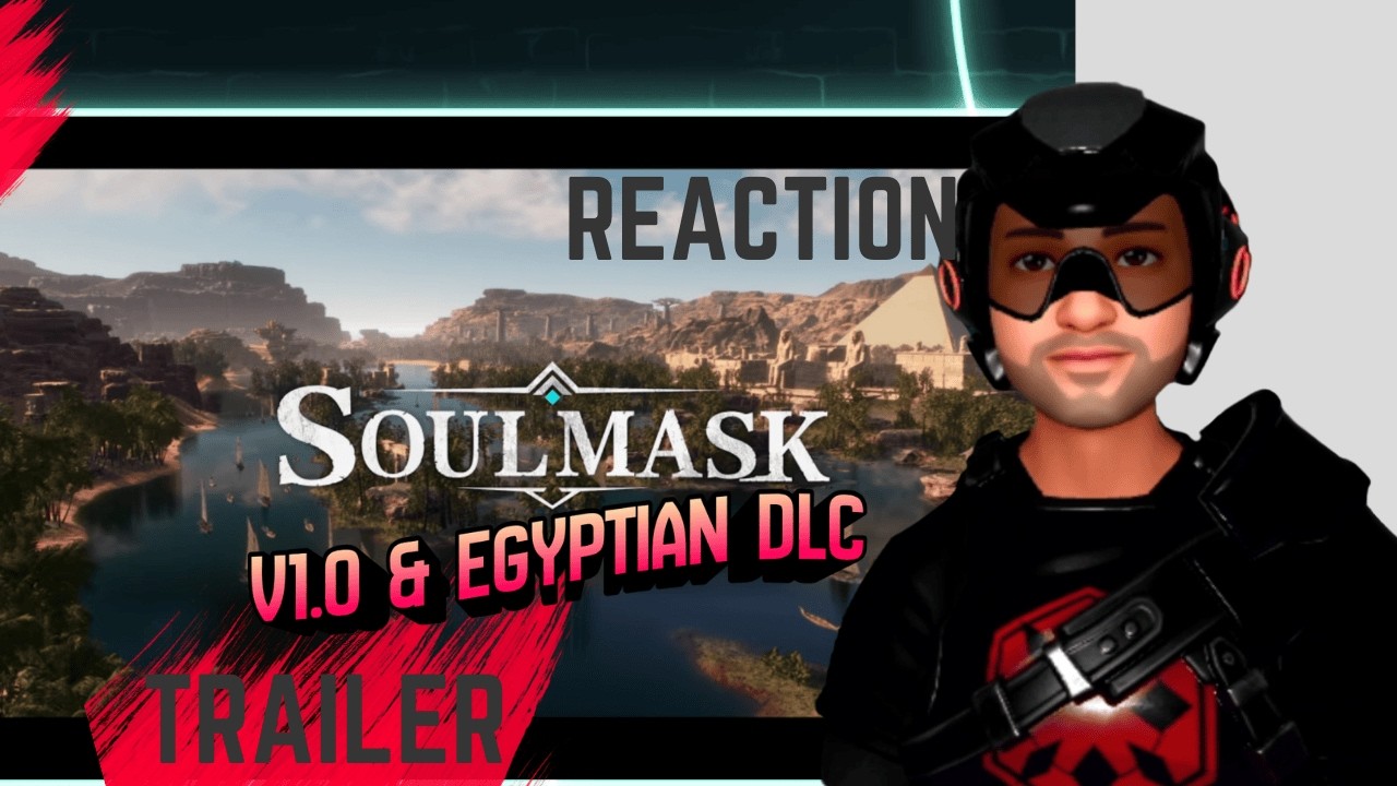 Egyptian Gods With Alien Technology?! | Soulmask Trailer Reaction #soulmask