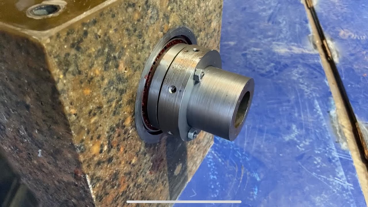 DIY Epoxy Granite Lathe #4: Linear Rail 2 and Spindle Assembly