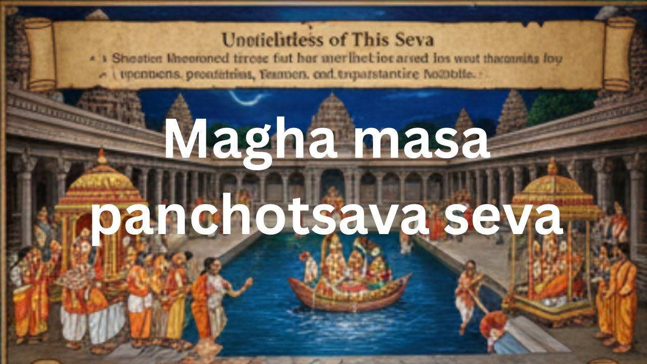 01-02-2026 Magha Pournami Panchostava Seva
