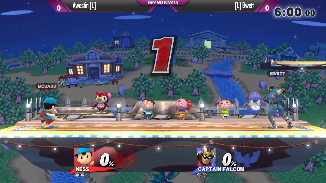S11 Smash Wii U - Awestin (Ness) vs Bwett (Falcon) - Grand Finals