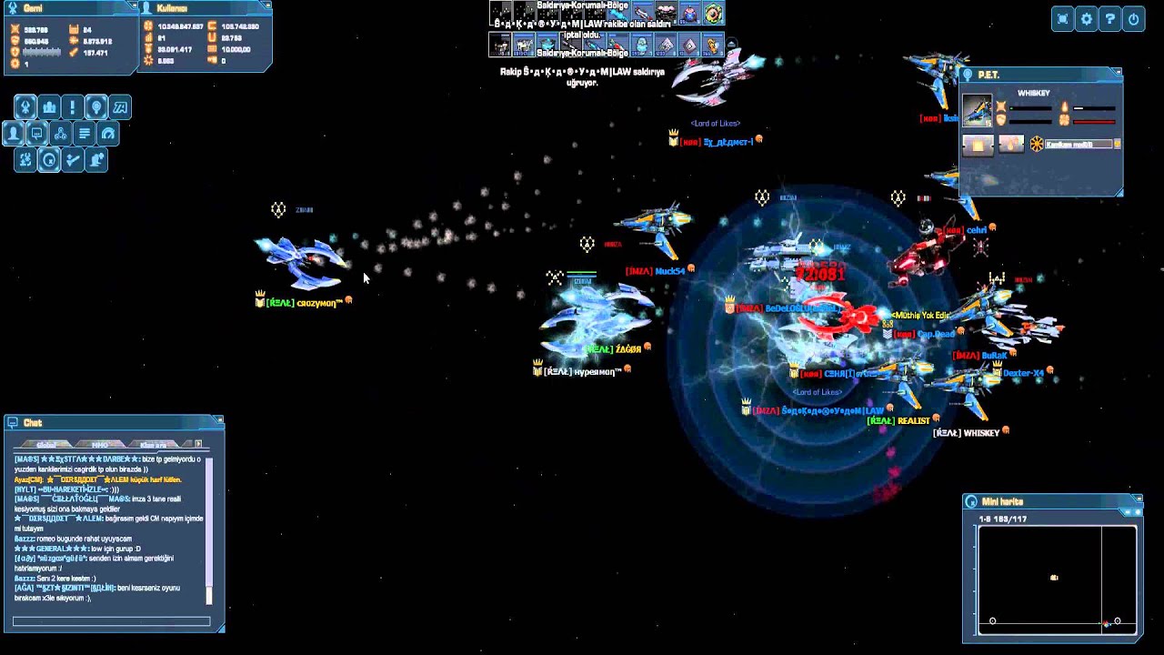 Darkorbit Tr1 Real klanı Part 5