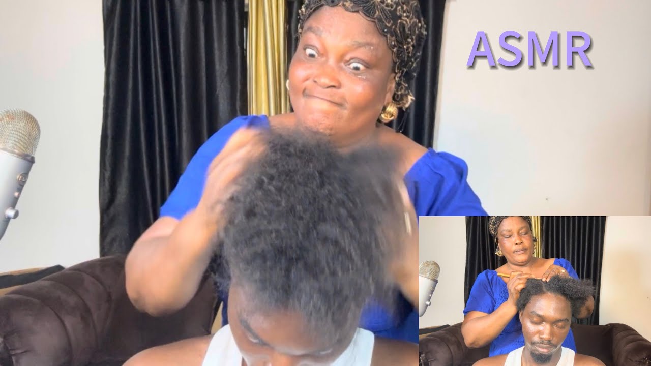 ASMR | Aggressive fast scalp scratching, scalp massage, Nitpicking, brushing | no talking 