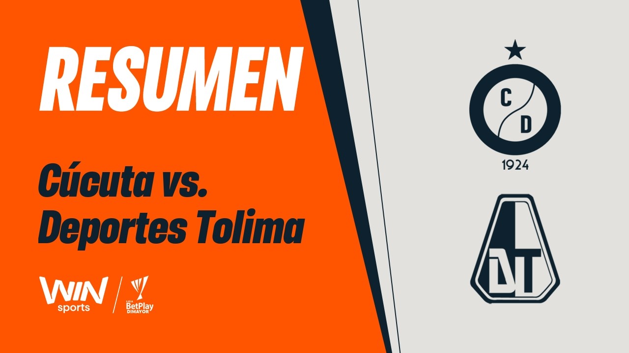 Cúcuta vs. Tolima (resumen y goles) | Liga BetPlay Dimayor 2026-1 | Fecha 8
