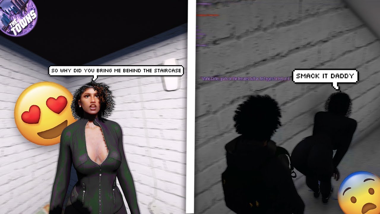 Her Brother Caught Us Getting Freaky In The Staircase 😮💦😍 Mula In The Towns RP 🗽 EP.1