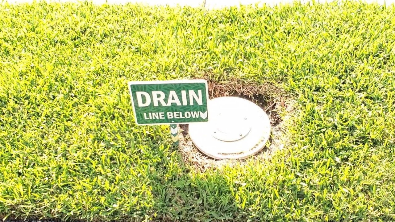 Downspout Drain, Sometimes its so easy