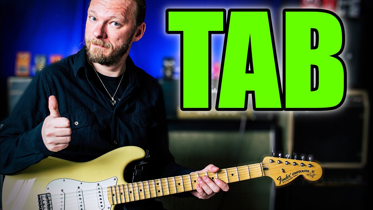 Learn To Read Tablature - Beginner Guitar Lesson 4