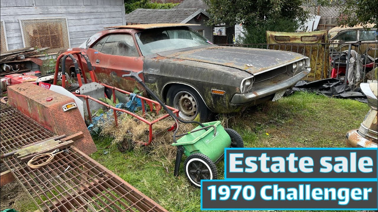 BARN FINDS| 1970 Challenger and parts found at Mopar guy’s estate sale!