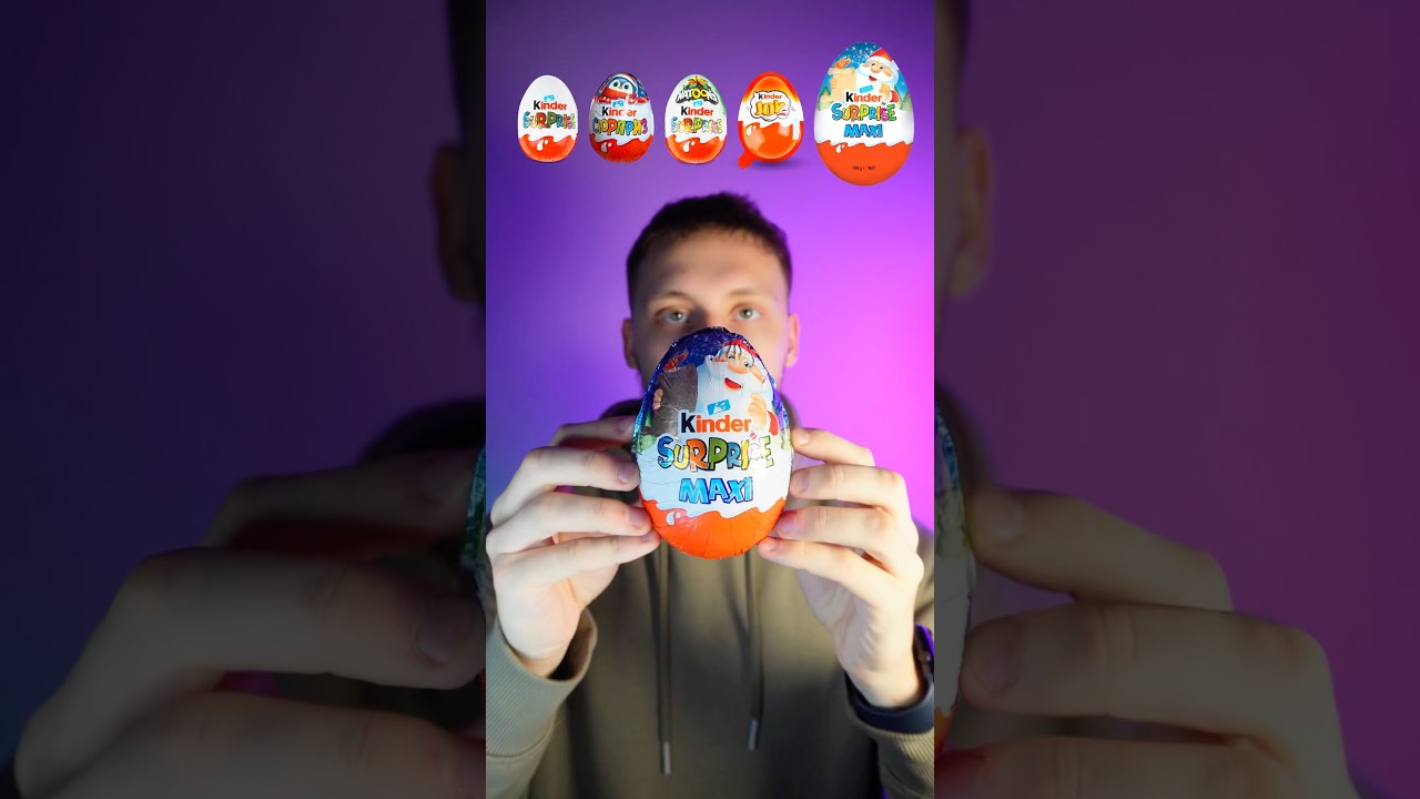 #mukbang #kinder #surprise