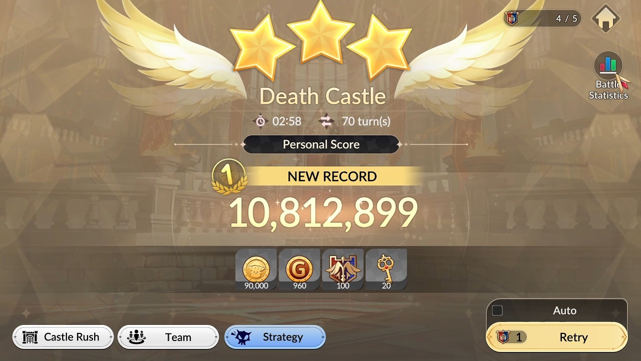 Death Castle Dellons (Castle Rush) 10,8M - Seven Knights Re:BIRTH
