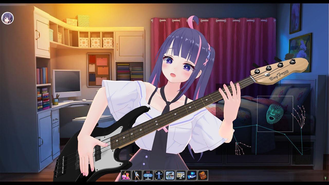 【XR Animator】Play your instrument as a VTuber!🎸🎻