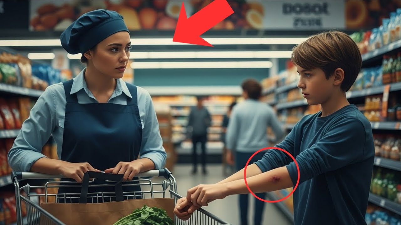 Grocery Bagger Noticed Bruises on Young Boy's Arms — His Quiet Action Saved a Life That Very Night.