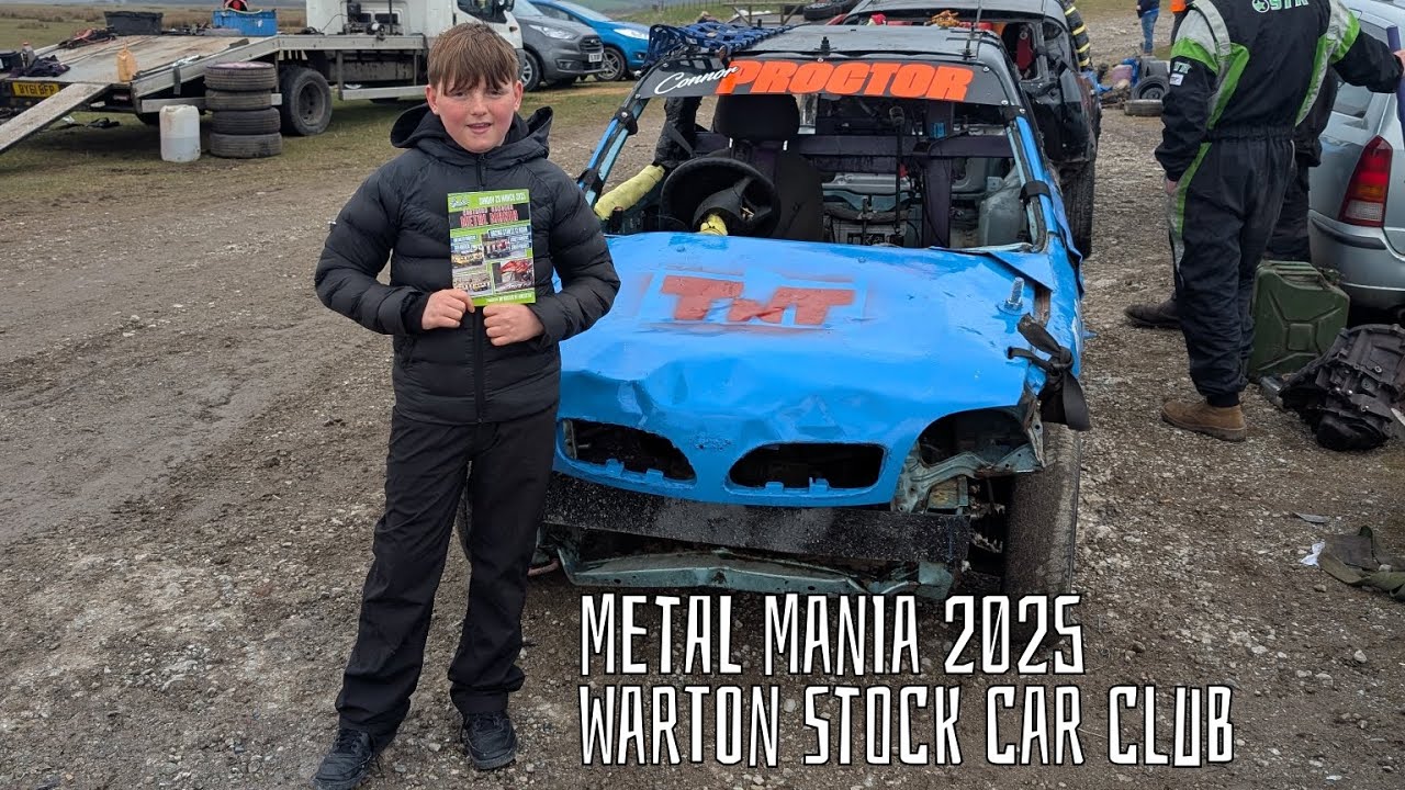 Metal Mania 2025 Warton Stock Car Club (Highlights of EVERY RACE from the 2nd  corner)
