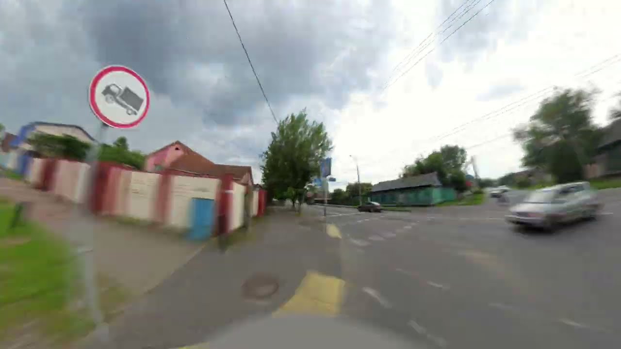 #Гомель | мост - Хмельницкого ул. #HyperLapse 4k