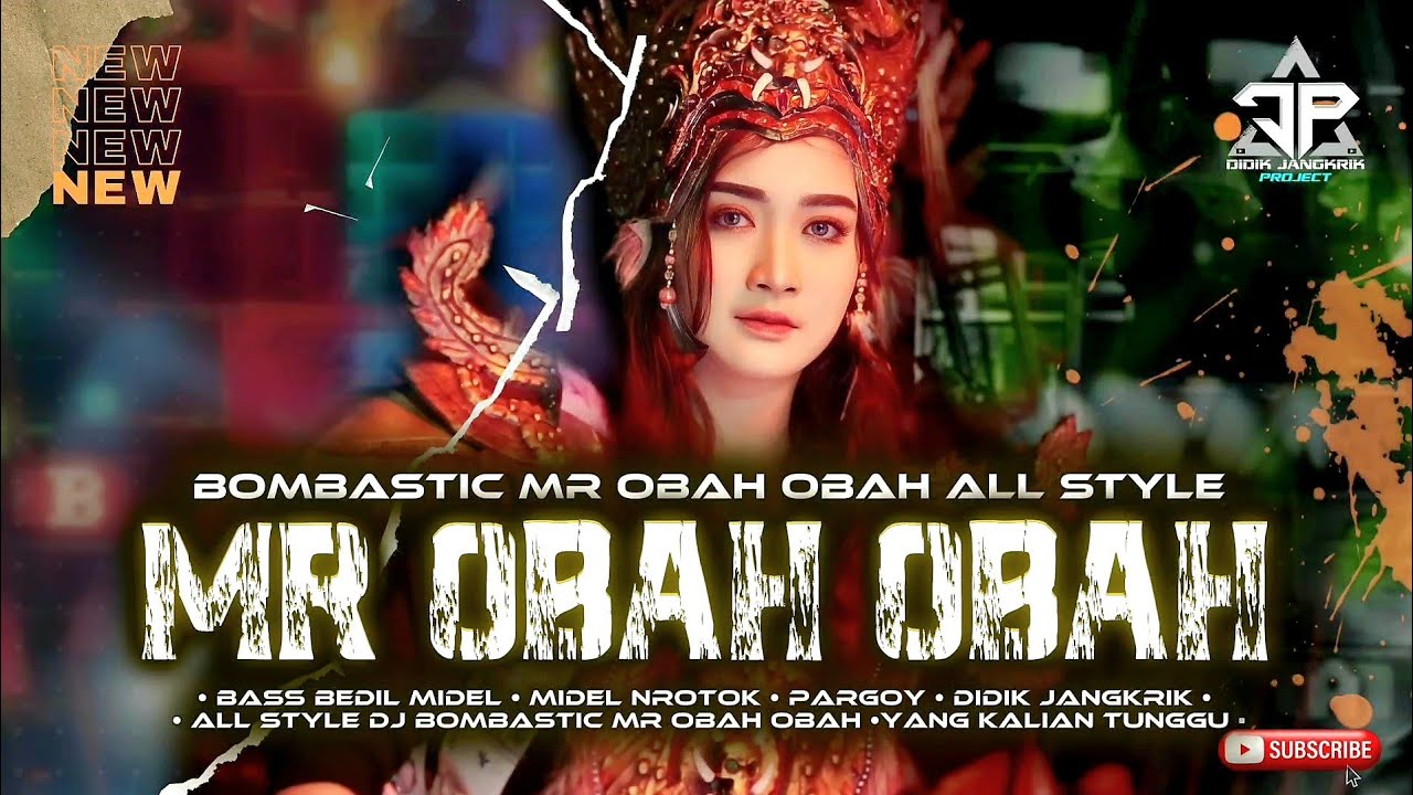DJ MR OBAH OBAH BASS BEDIL NROTOK  PARGOY ‼️ ALL STYLE REMIX 2024 - FYP TIKTOK - DIDIK JANGKRIK