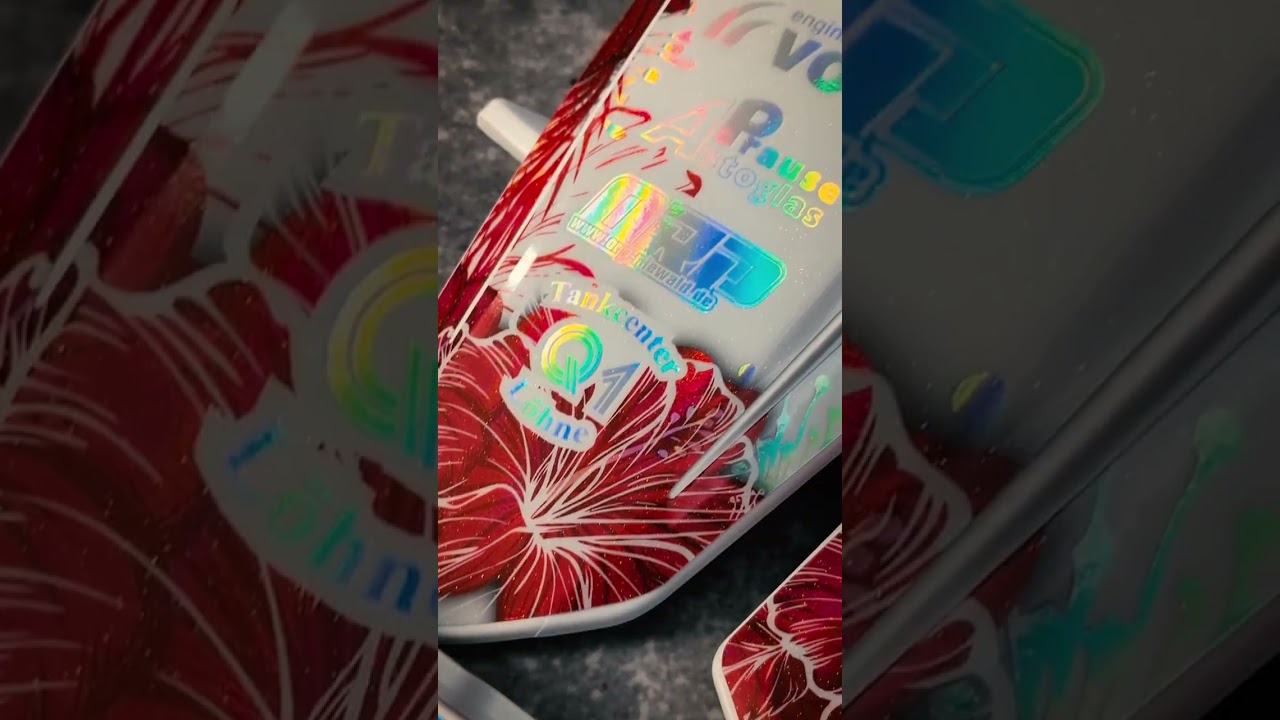 HOLOCHROME x METAL-FLAKE HOLO 👌💯- SCRUBDesignz